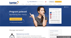 Desktop Screenshot of kantor.pl