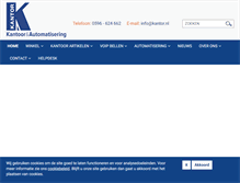 Tablet Screenshot of kantor.nl